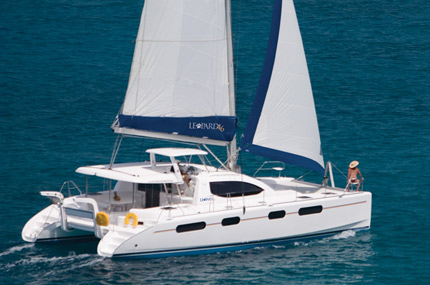 leopard 46 catamaran sailboat